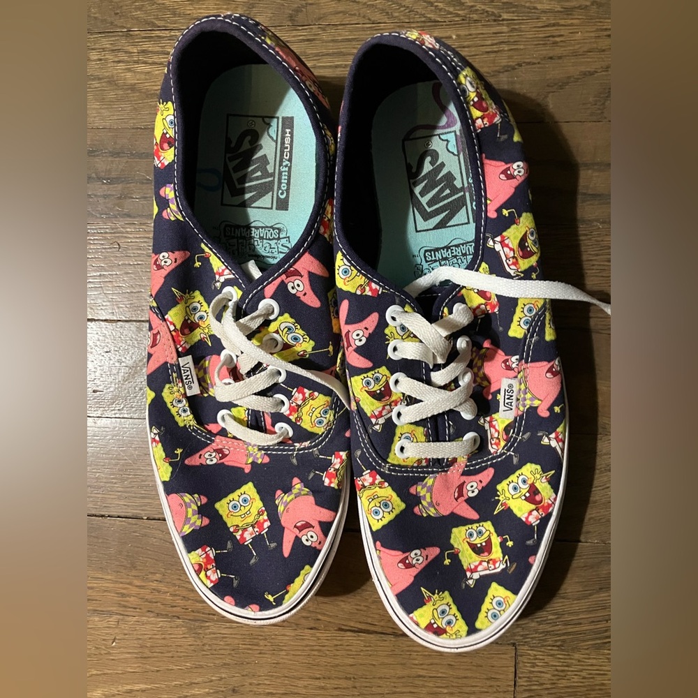 Vans SpongeBob SquarePants x ComfyCush Authentic 'AlohaBob'